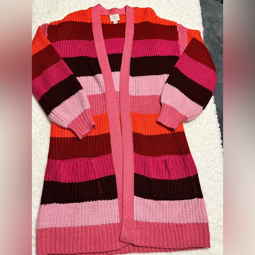 St. John’s Bay Multi-colored cardigan - Picture 8 of 8